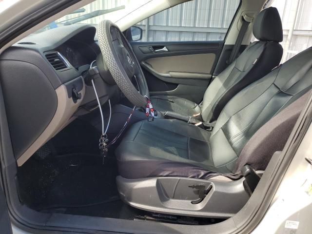 3VW2K7AJ4CM318382 - 2012 VOLKSWAGEN JETTA BASE Сріблястий фото 7