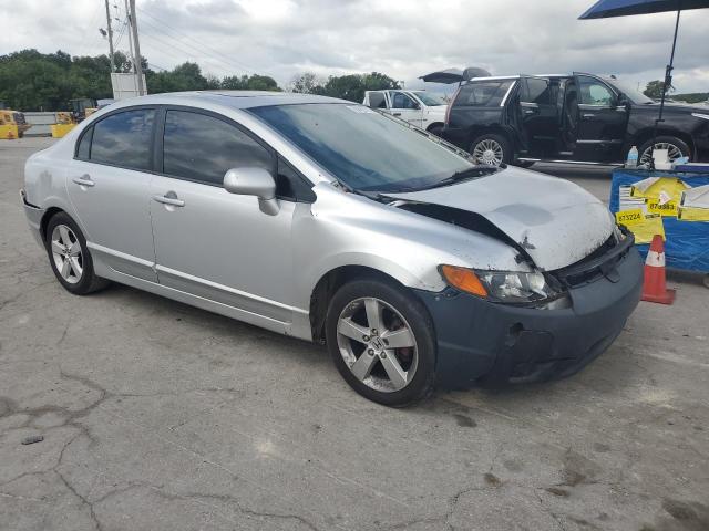 1HGFA16867L101435 - 2007 HONDA CIVIC EX SILVER photo 4