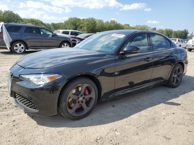 ZARFAEDN3H7543510 - 2017 ALFA ROMEO GIULIA Q4 BLACK photo 1