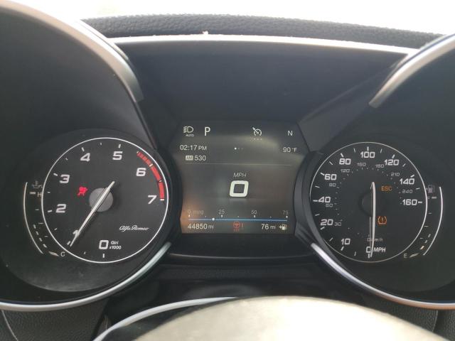 ZARFAEDN3H7543510 - 2017 ALFA ROMEO GIULIA Q4 BLACK photo 9