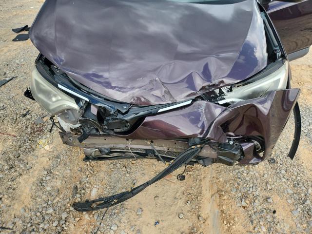 2T3WFREV1HW403378 - 2017 TOYOTA RAV4 XLE PURPLE photo 12