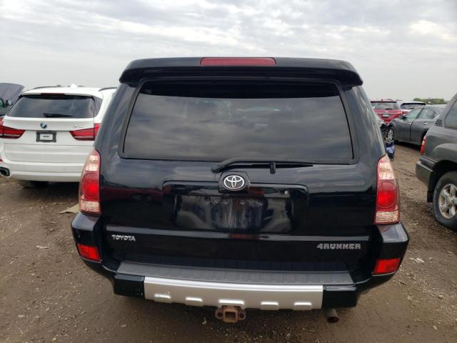 JTEBT17R438005973 - 2003 TOYOTA 4RUNNER LIMITED BLACK photo 6