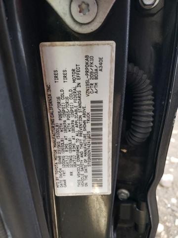 5TEGN92N74Z411625 - 2004 TOYOTA TACOMA DOUBLE CAB PRERUNNER BLACK photo 12