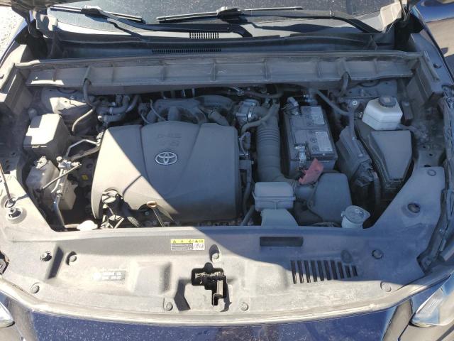 5TDHZRBH4LS030135 - 2020 TOYOTA HIGHLANDER XLE BLUE photo 12
