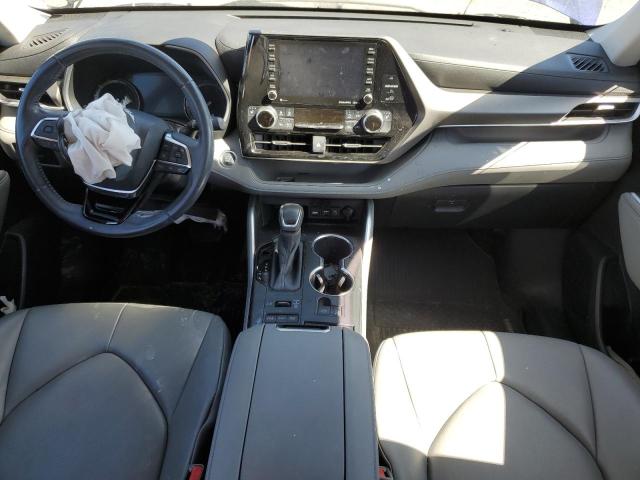 5TDHZRBH4LS030135 - 2020 TOYOTA HIGHLANDER XLE BLUE photo 8