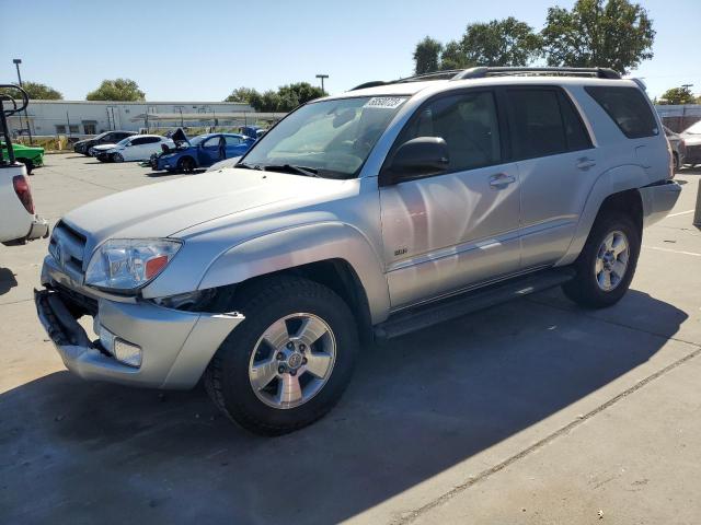 JTEZU14RX40033664 - 2004 TOYOTA 4RUNNER SR5 SILVER photo 1