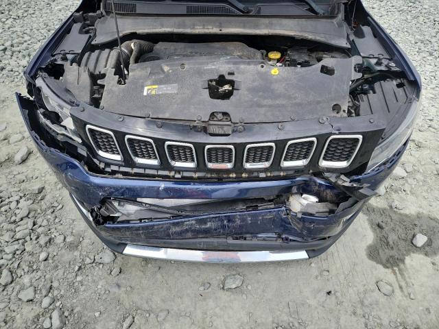 3C4NJDCBXHT636320 - 2017 JEEP COMPASS LIMITED Blau Foto 12