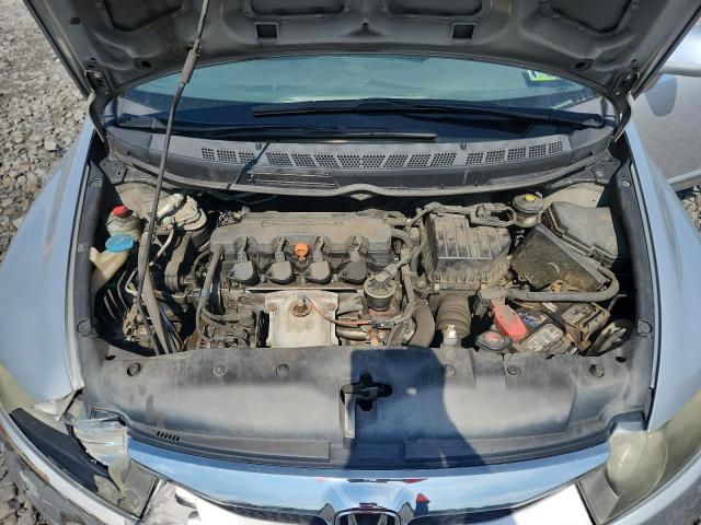 2HGFA1F58AH587093 - 2010 HONDA CIVIC LX SILVER photo 11