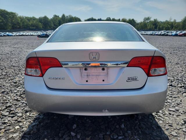 2HGFA1F58AH587093 - 2010 HONDA CIVIC LX SILVER photo 6