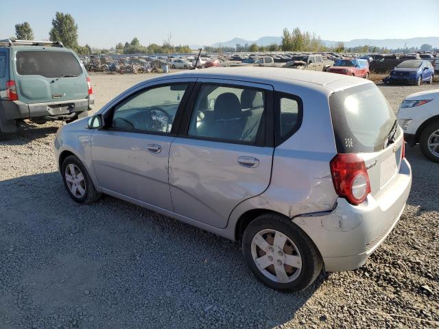 KL1TD6DE7AB089430 - 2010 CHEVROLET AVEO LS SILVER photo 2