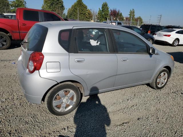 KL1TD6DE7AB089430 - 2010 CHEVROLET AVEO LS SILVER photo 3