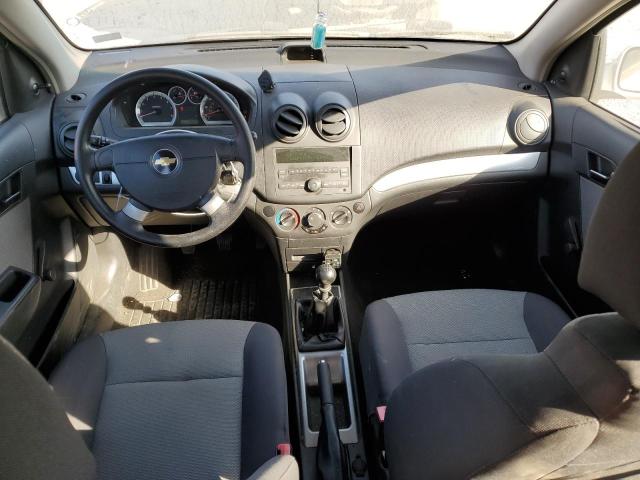 KL1TD6DE7AB089430 - 2010 CHEVROLET AVEO LS Gümüş foto 8