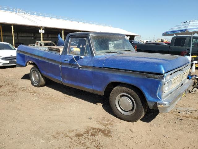 000000F15YRB55812 - 1976 FORD F100 BLUE photo 4