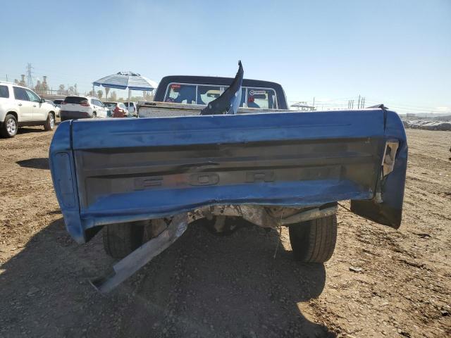 000000F15YRB55812 - 1976 FORD F100 BLUE photo 6