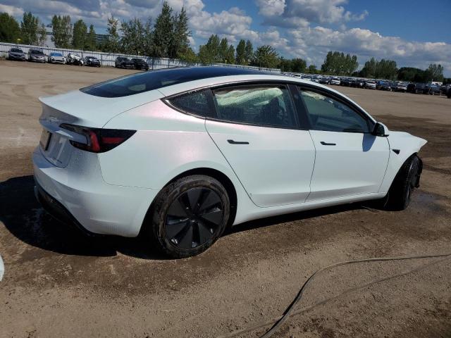 5YJ3E1EB9SF922852 - 2025 TESLA MODEL 3 Սպիտակ լուսանկար 3