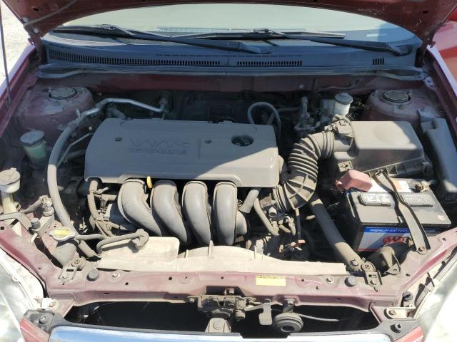 1NXBR32E65Z561775 - 2005 TOYOTA COROLLA CE RED photo 11