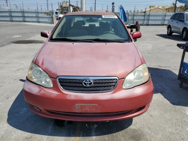 1NXBR32E65Z561775 - 2005 TOYOTA COROLLA CE RED photo 5