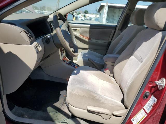 1NXBR32E65Z561775 - 2005 TOYOTA COROLLA CE RED photo 7