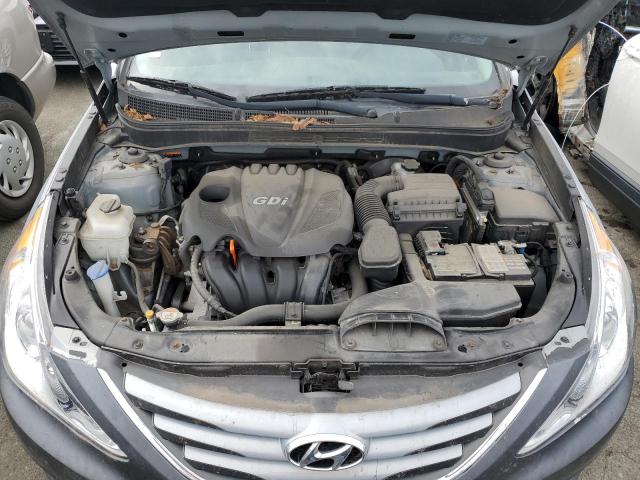 5NPEB4AC4EH894563 - 2014 HYUNDAI SONATA GLS SILVER photo 11