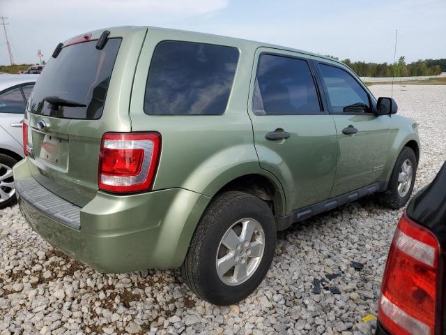 1FMCU02Z88KC69114 - 2008 FORD ESCAPE XLS GREEN photo 3