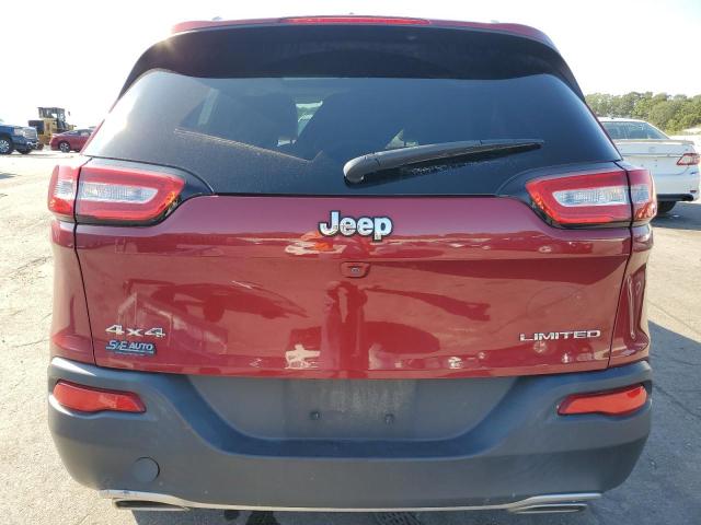 1C4PJMDSXGW270410 - 2016 JEEP CHEROKEE LIMITED RED photo 6