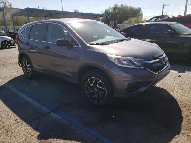 2HKRM3H40GH537145 - 2016 HONDA CR-V SE GRAY photo 4