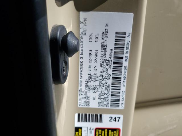 3TMAZ5CN9JM075258 - 2018 TOYOTA TACOMA DOUBLE CAB Brun photo 12