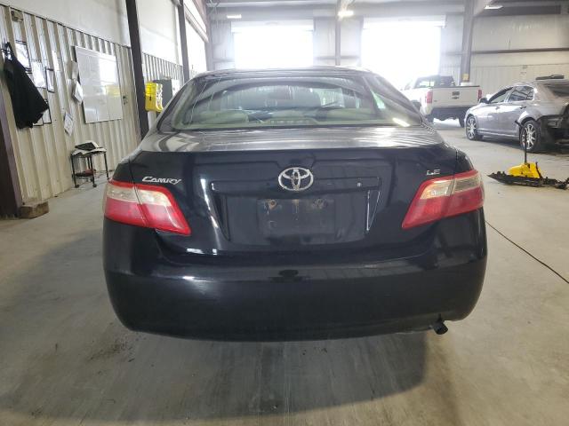 4T1BE46K48U770325 - 2008 TOYOTA CAMRY CE BLACK photo 6