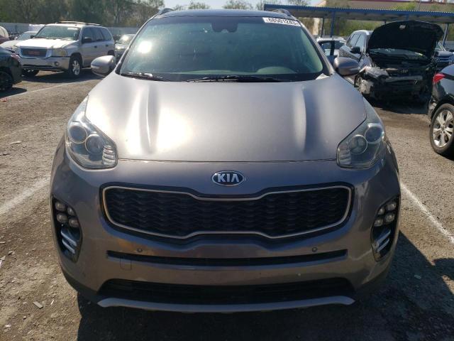 KNDPR3A69K7560800 - 2019 KIA SPORTAGE SX GRAY photo 5