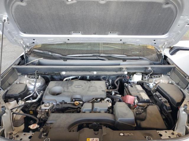 2T3P1RFVXRW449391 - 2024 TOYOTA RAV4 XLE SILVER photo 12