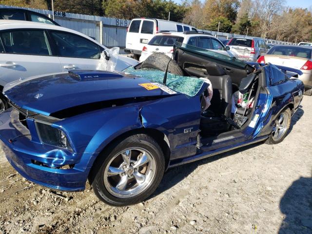 1ZVHT82H785124919 - 2008 FORD MUSTANG GT BLUE photo 1