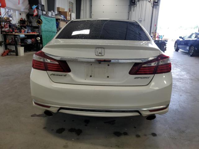 1HGCR2F60HA805028 - 2017 HONDA ACCORD SPORT 白色 照片 6