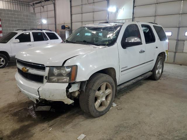 1GNSCCE03DR102590 - 2013 CHEVROLET TAHOE C1500 LTZ WHITE photo 1