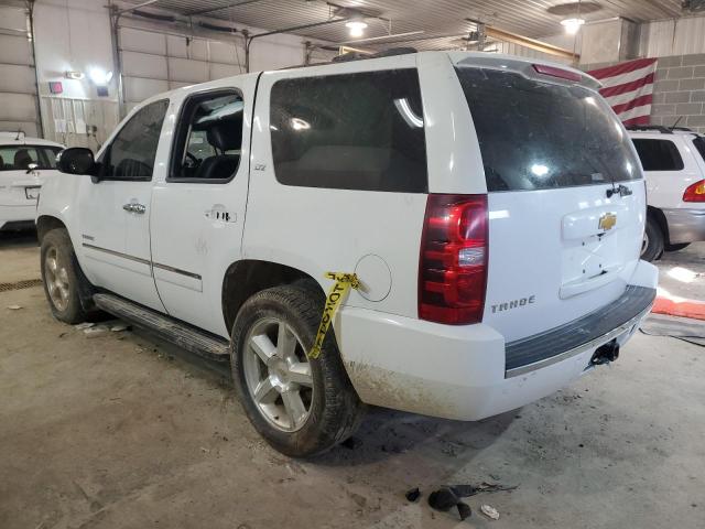 1GNSCCE03DR102590 - 2013 CHEVROLET TAHOE C1500 LTZ WHITE photo 2