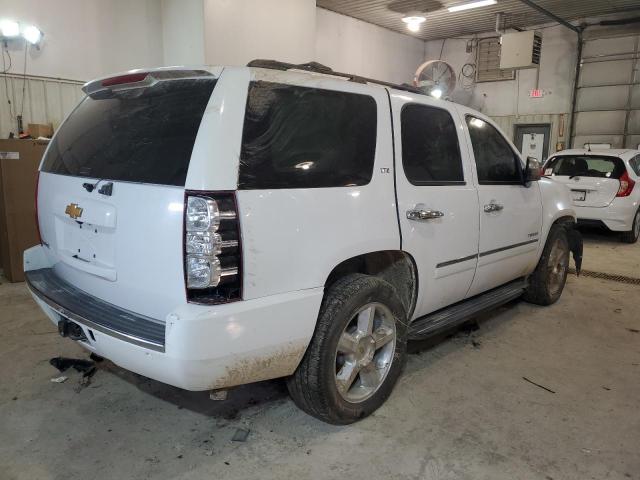 1GNSCCE03DR102590 - 2013 CHEVROLET TAHOE C1500 LTZ WHITE photo 3