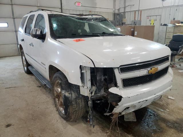 1GNSCCE03DR102590 - 2013 CHEVROLET TAHOE C1500 LTZ WHITE photo 4