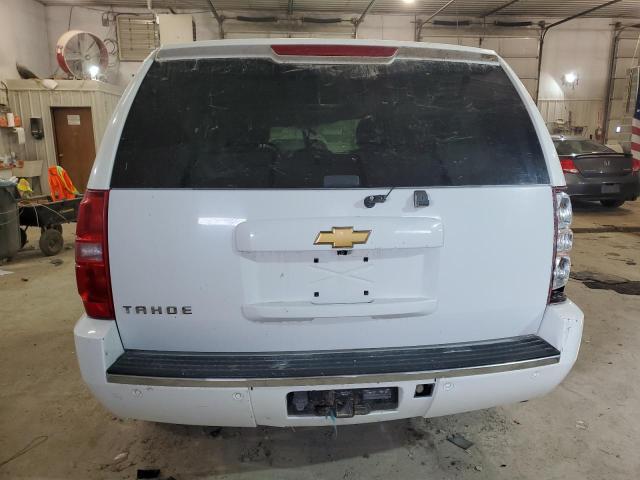 1GNSCCE03DR102590 - 2013 CHEVROLET TAHOE C1500 LTZ WHITE photo 6