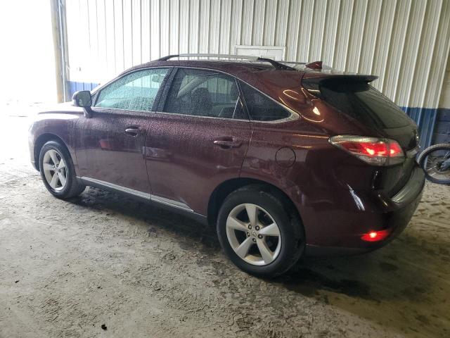 2T2BK1BA9FC328185 - 2015 LEXUS RX 350 BASE MAROON photo 2
