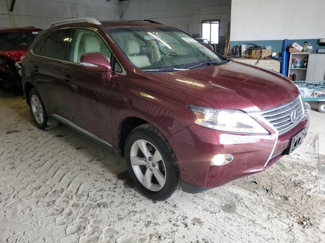 2T2BK1BA9FC328185 - 2015 LEXUS RX 350 BASE MAROON photo 4