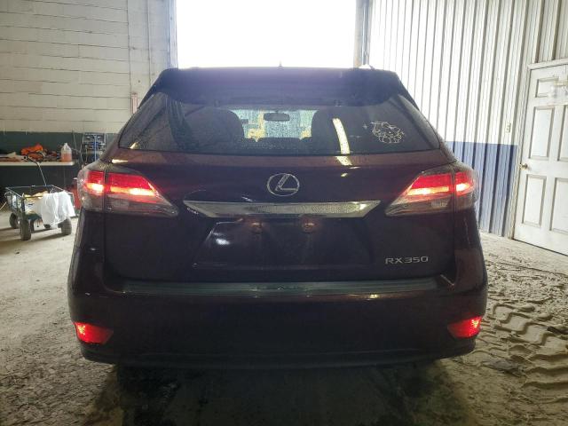 2T2BK1BA9FC328185 - 2015 LEXUS RX 350 BASE MAROON photo 6