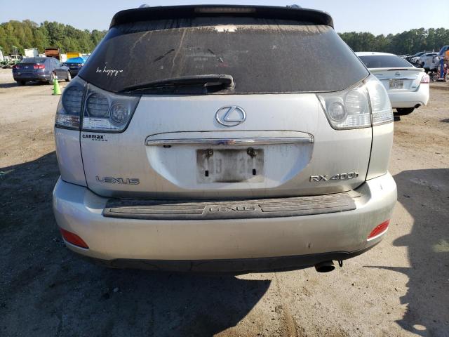 JTJHW31U560004863 - 2006 LEXUS RX 400 SILVER photo 6