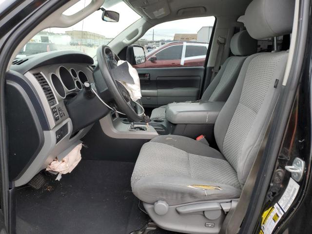 5TFRM5F14DX052091 - 2013 TOYOTA TUNDRA DOUBLE CAB SR5 BLACK photo 7