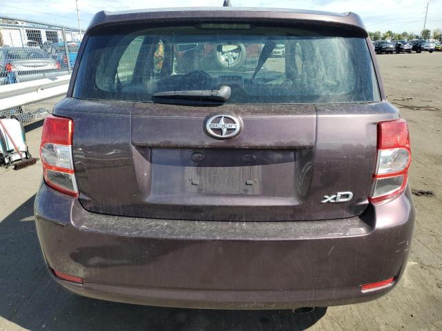 JTKKUPB45E1040414 - 2014 TOYOTA SCION XD PURPLE photo 6