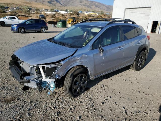 JF2GTHRC8MH210842 - 2021 SUBARU CROSSTREK SPORT SILVER photo 1