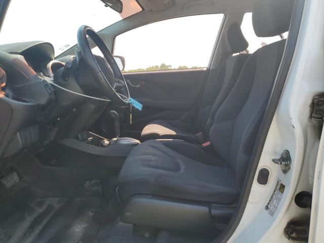 JHMGE8H41AC024974 - 2010 HONDA FIT SPORT WHITE photo 7
