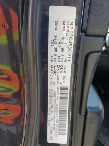 1C4RJEAG6CC258443 - 2012 JEEP GRAND CHER LAREDO GRAY photo 12