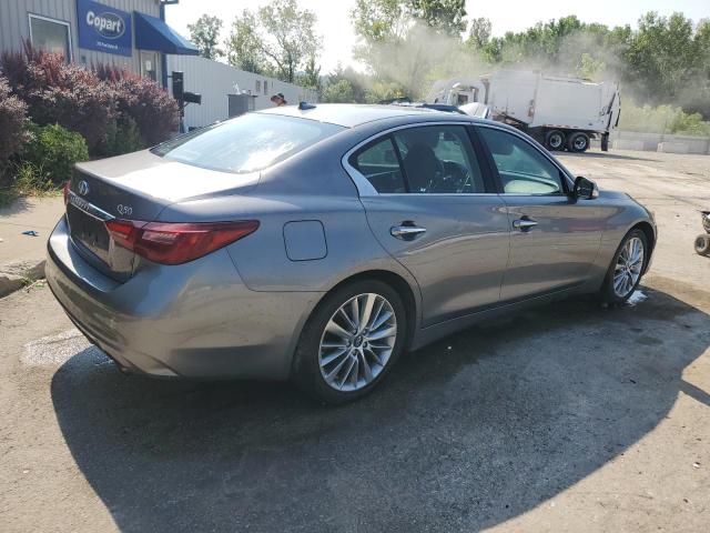 JN1EV7AP9JM363387 - 2018 INFINITI Q50 LUXE ნაცრისფერი ფოტო 3