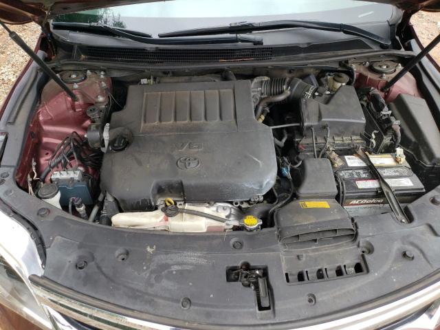 4T1BK1EB8EU080906 - 2014 TOYOTA AVALON BASE 栗色 照片 11