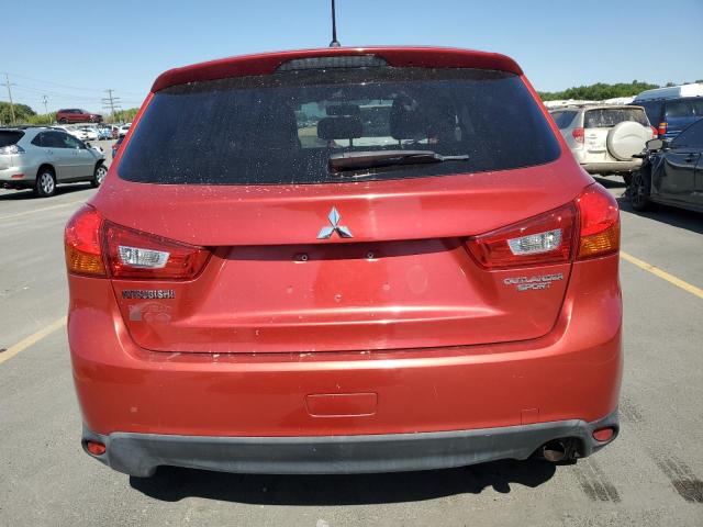 JA4AP3AU9GZ047854 - 2016 MITSUBISHI OUTLANDER ES წითელი ფოტო 6