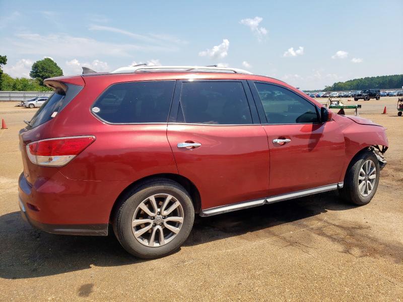 5N1AR2MN3FC631811 - 2015 NISSAN PATHFINDER S BURGUNDY photo 3